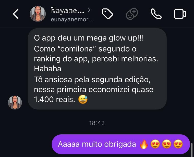 Depoimento de Nayane — Manaus em Dobro